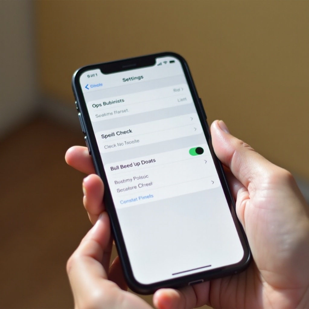 jak mogę włączyć sprawdzanie pisowni na moim telefonie