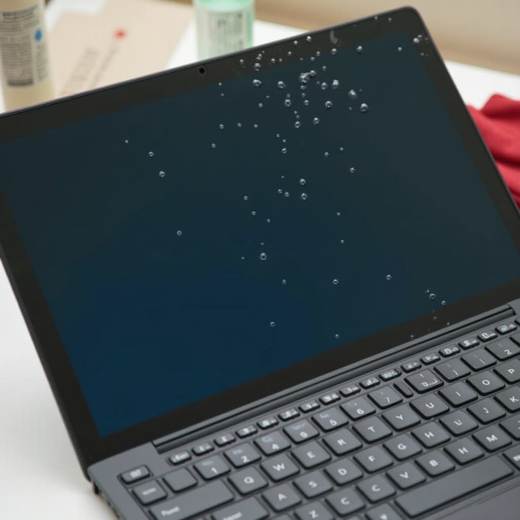 Šta su to kapi vode na ekranu mog Google Chromebooka?