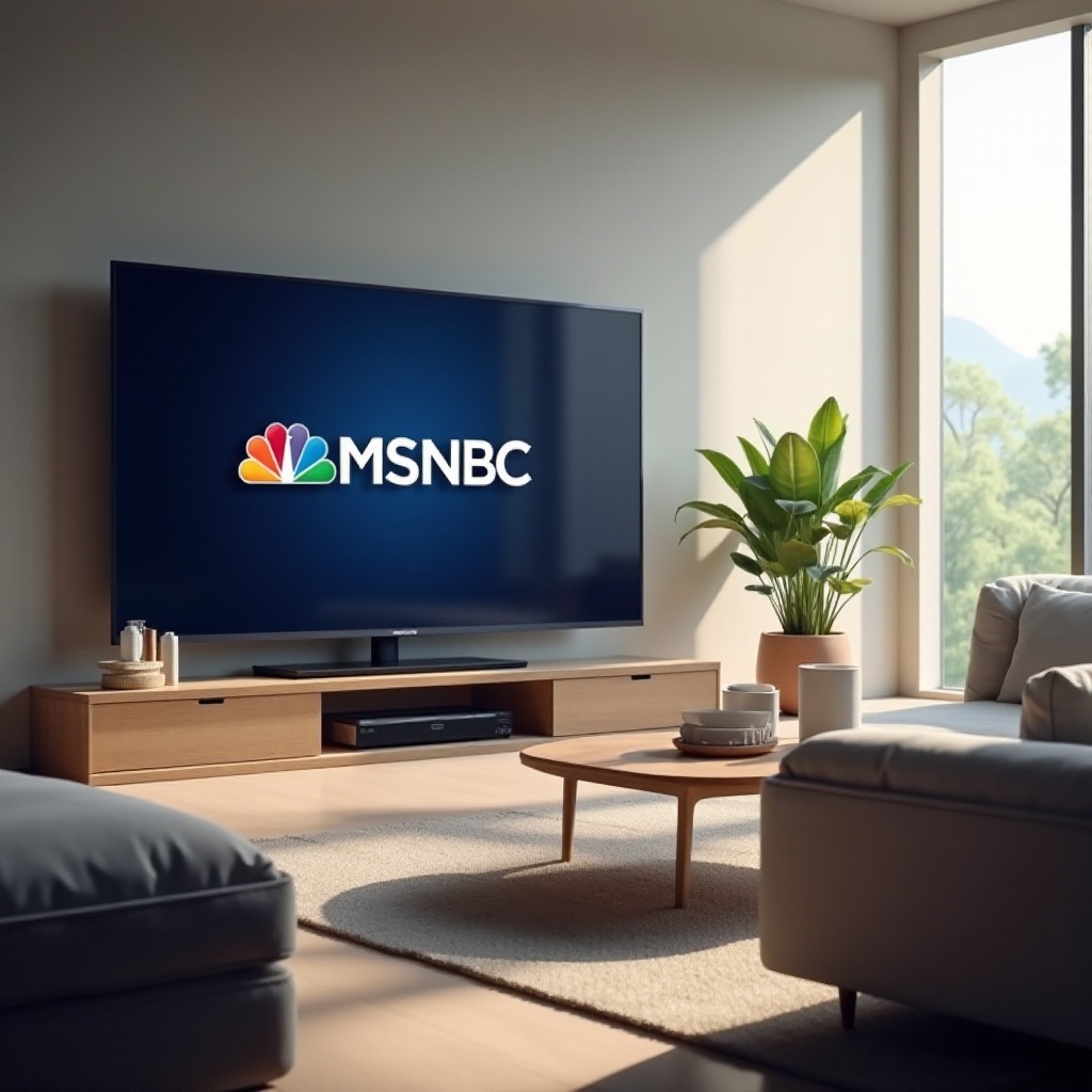 come guardare MSNBC su un televisore Samsung Smart