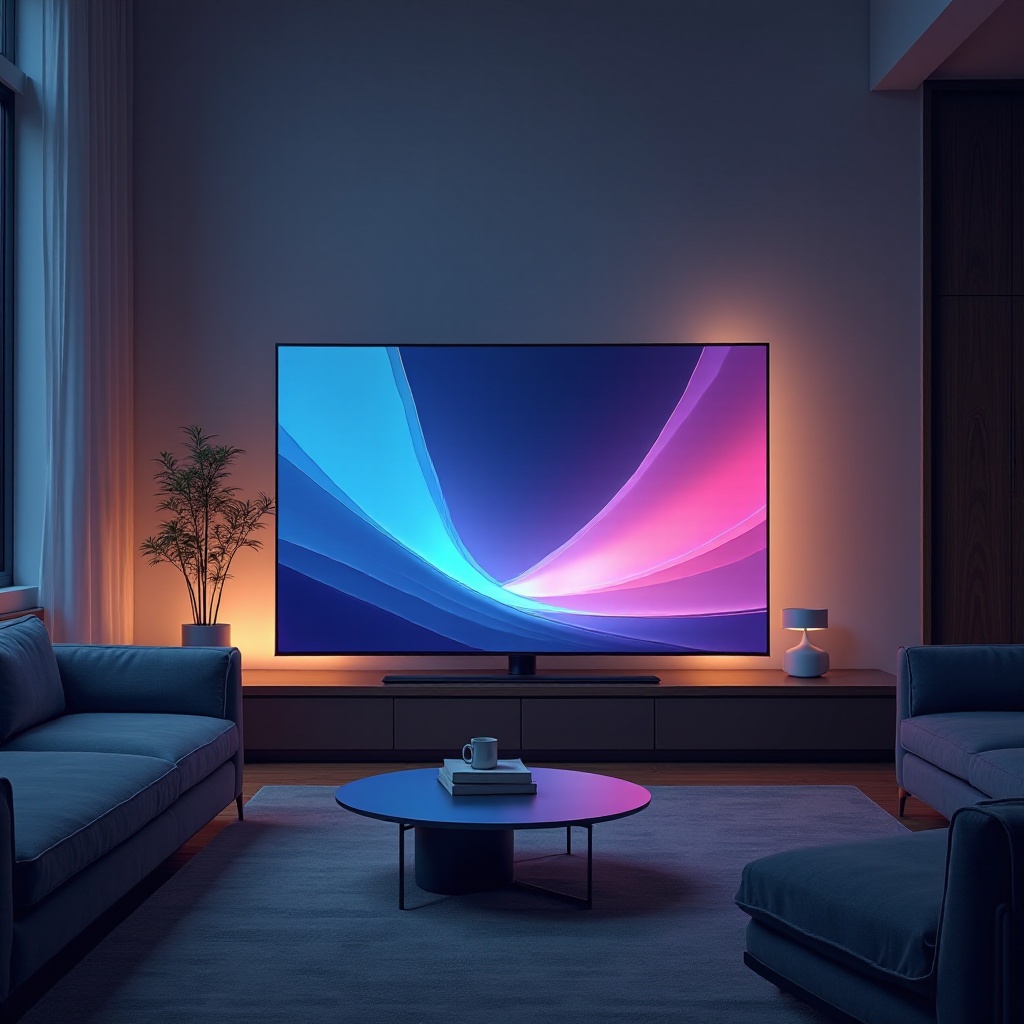 automatické stmívání televizoru Samsung