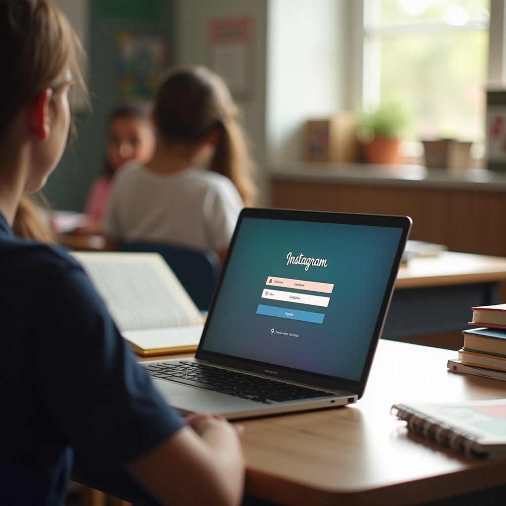 come accedere a Instagram su un Chromebook della scuola