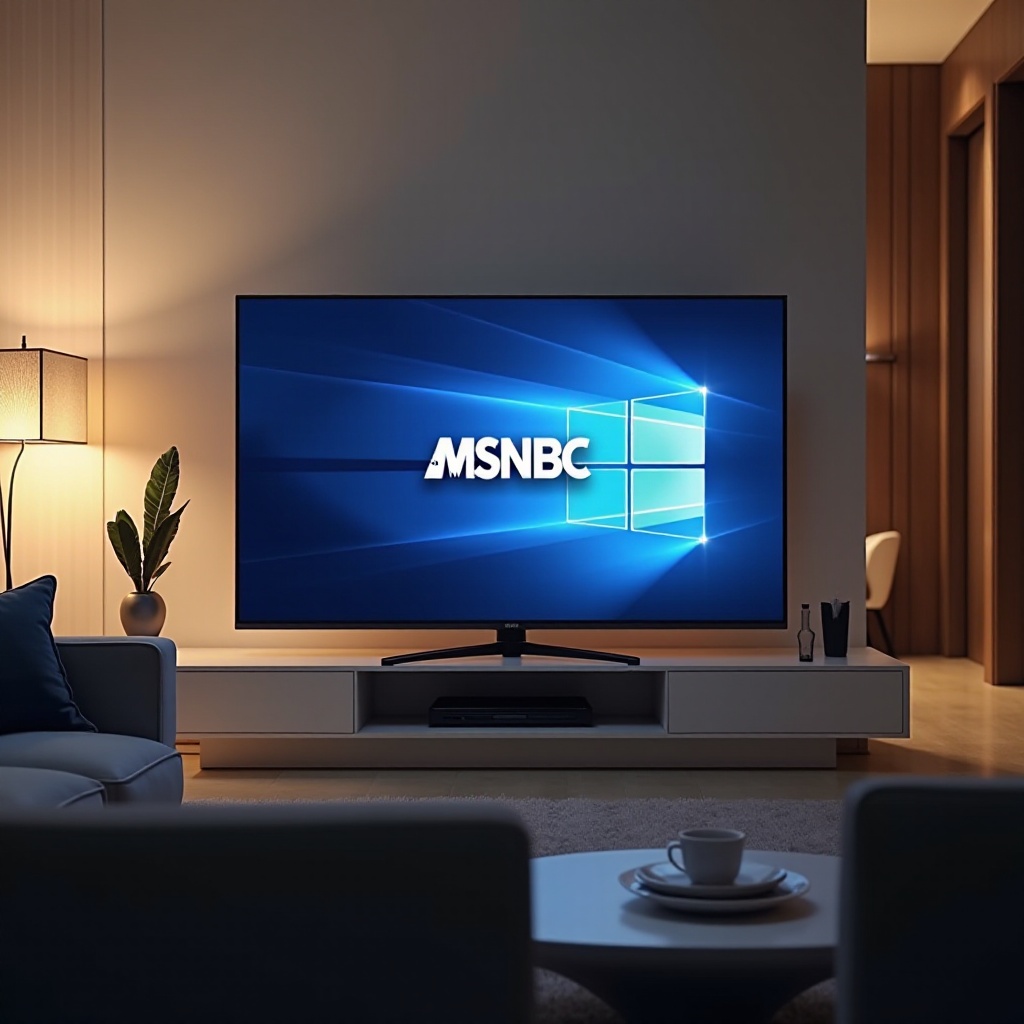 jak oglądać MSNBC na telewizorze Samsung Smart