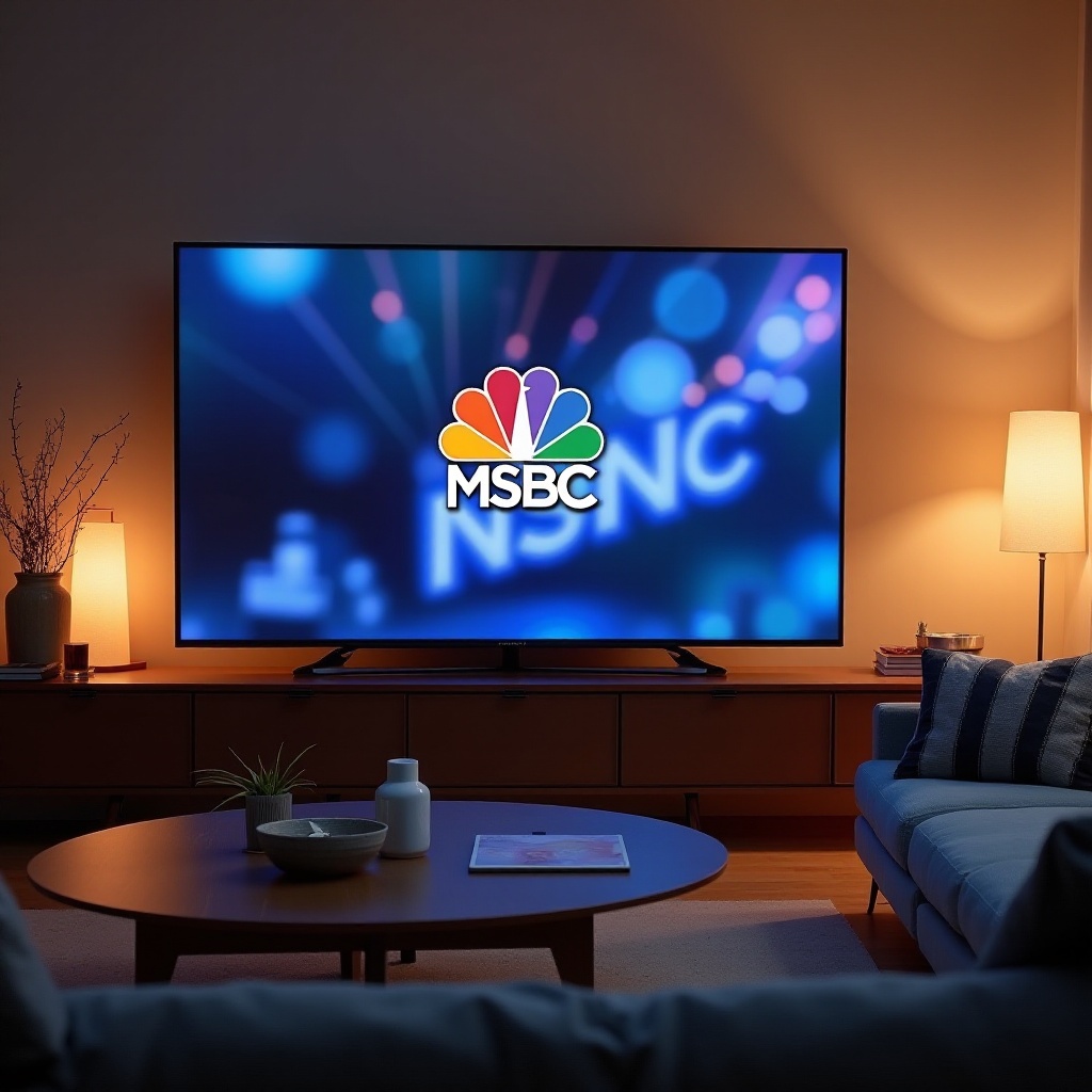 jak sledovat MSNBC na Samsung Smart TV