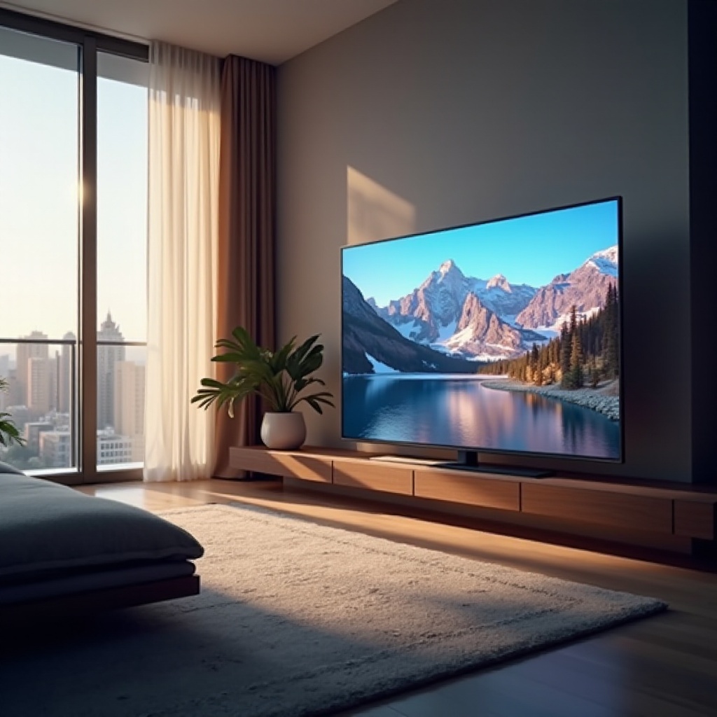 automatyczne przyciemnianie telewizora Samsung