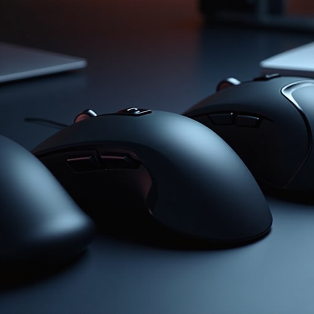 mouse da gioco con batteria AA