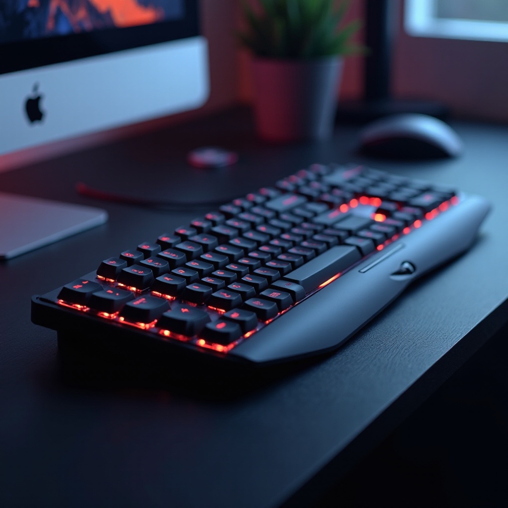 tichá ergonomická klávesnice