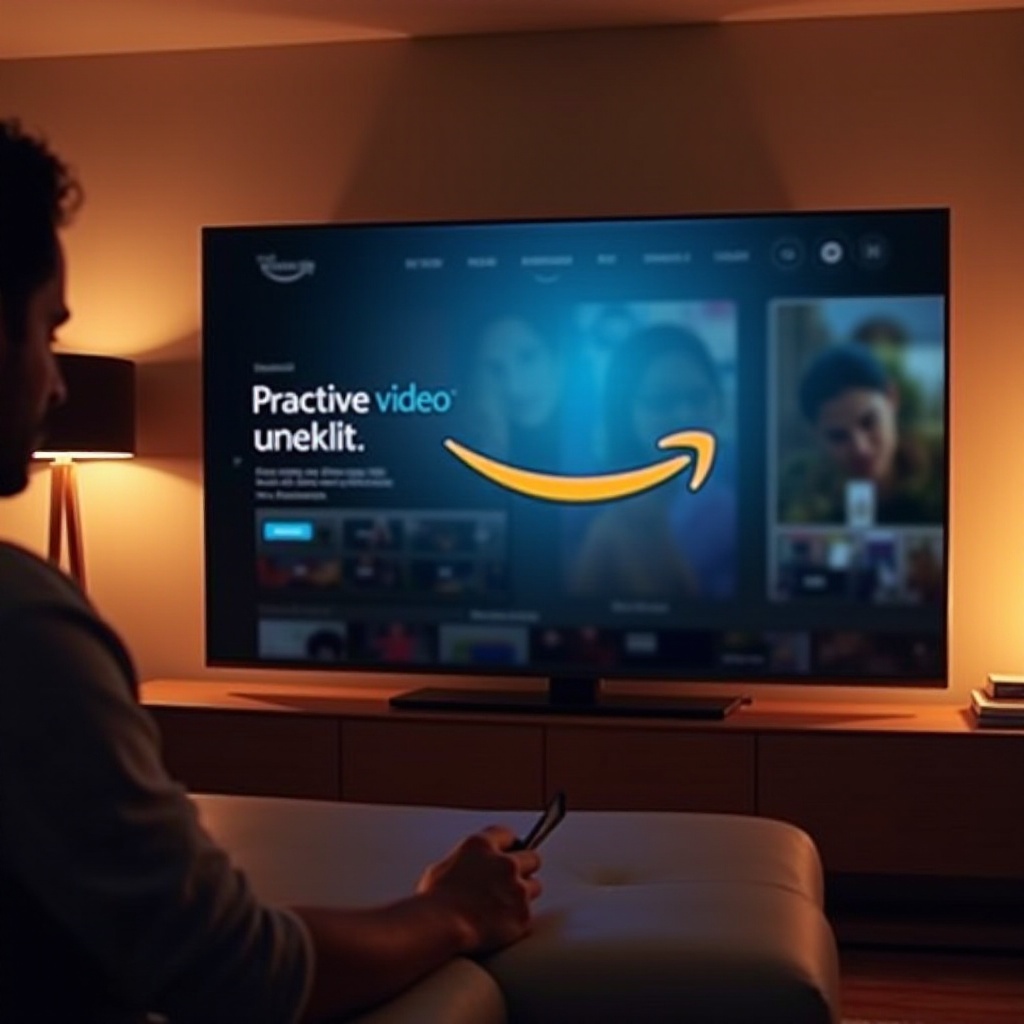 wie man Prime Video auf einem LG Smart TV ansieht
