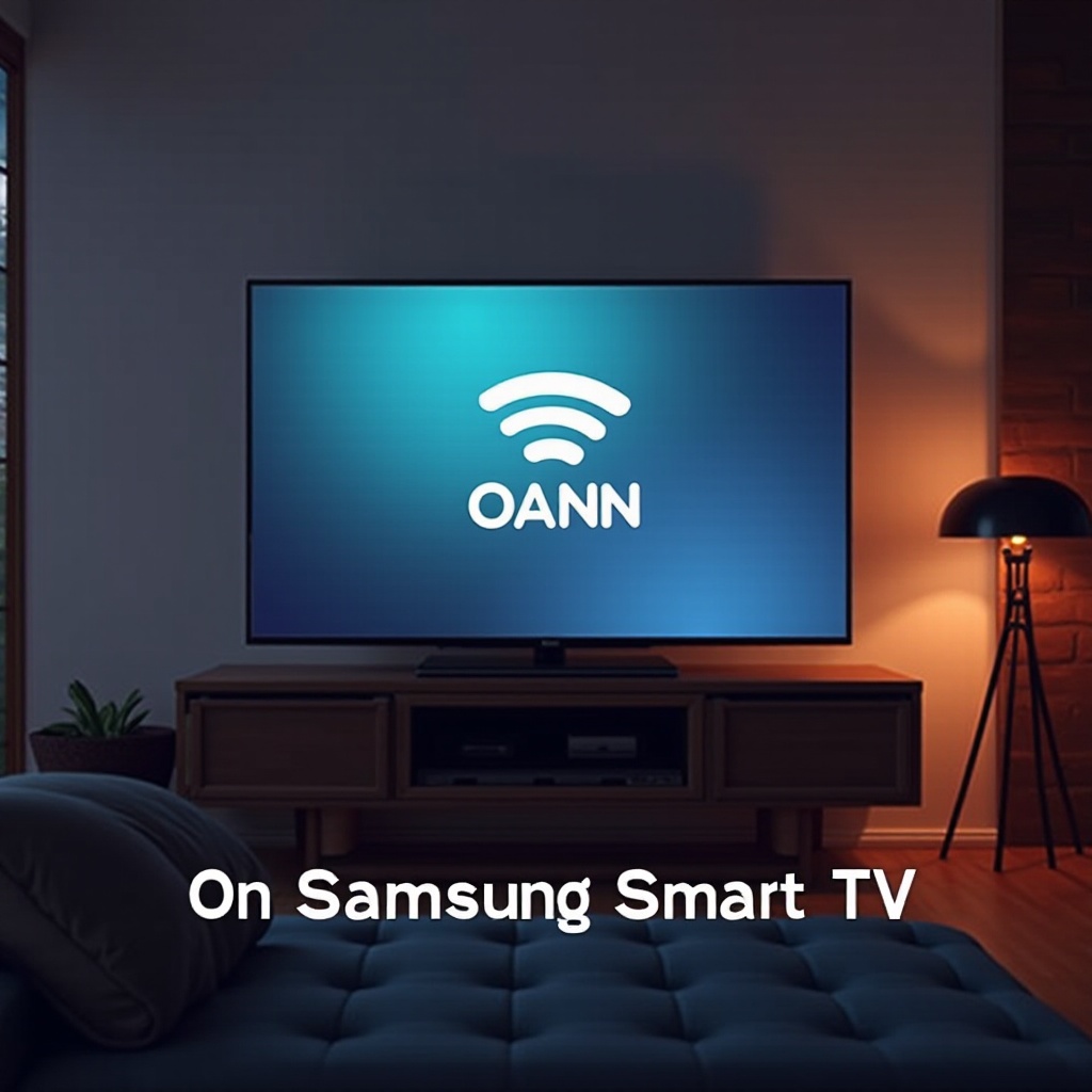 wie man OANN auf einem Samsung Smart TV sieht