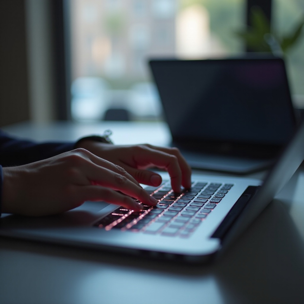 symbol registrované ochranné známky na Chromebooku