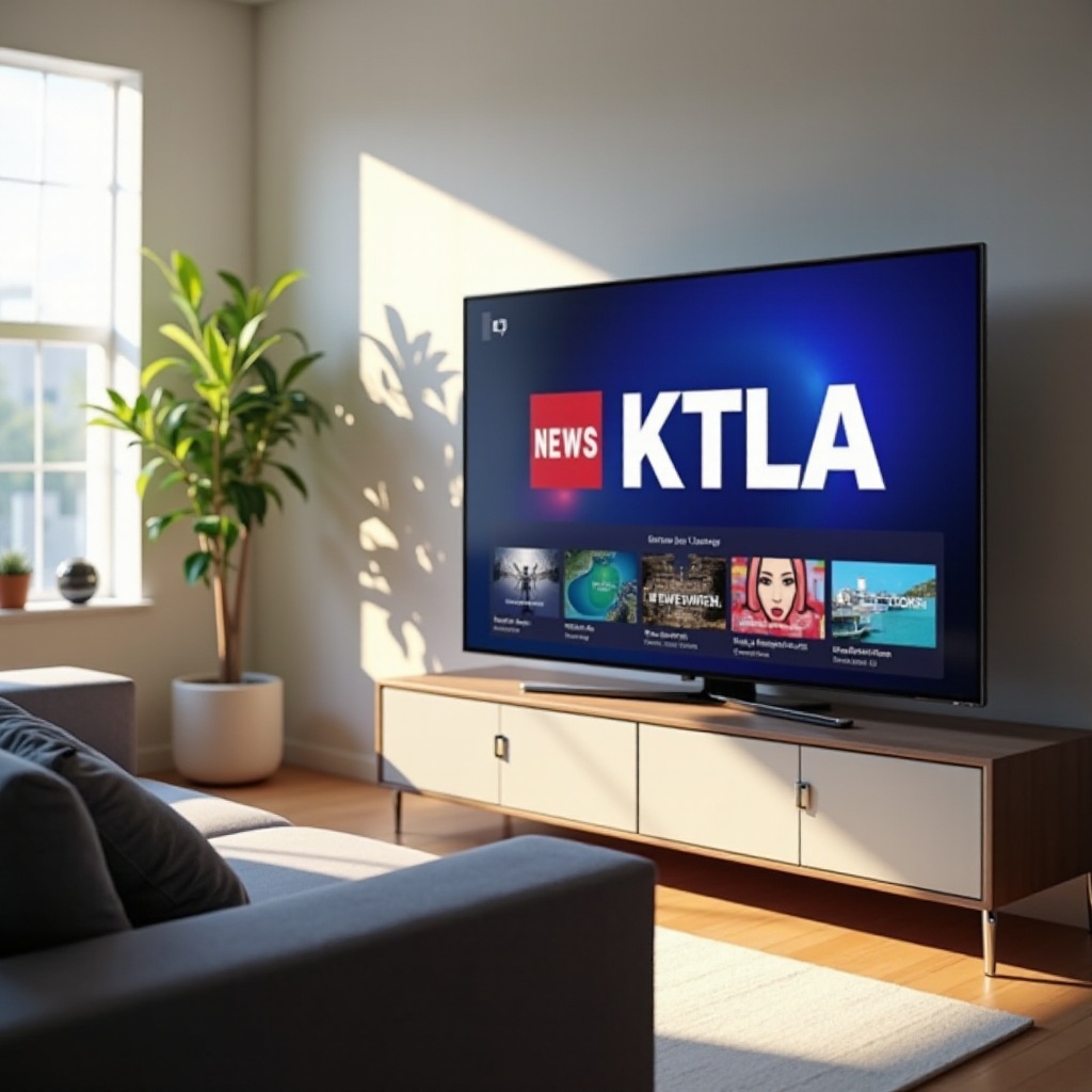 jak sledovat KTLA na Samsung Smart TV