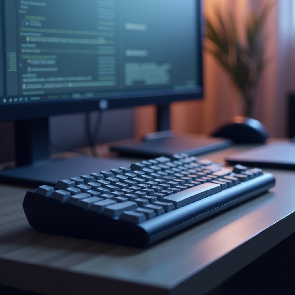 cicha ergonomiczna klawiatura