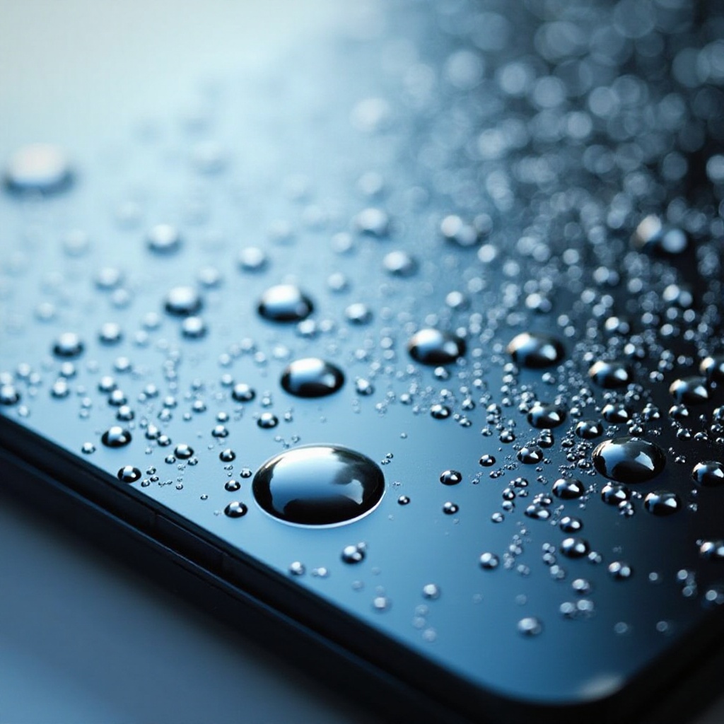 Cosa sono le gocce d'acqua sullo schermo del mio Google Chromebook?