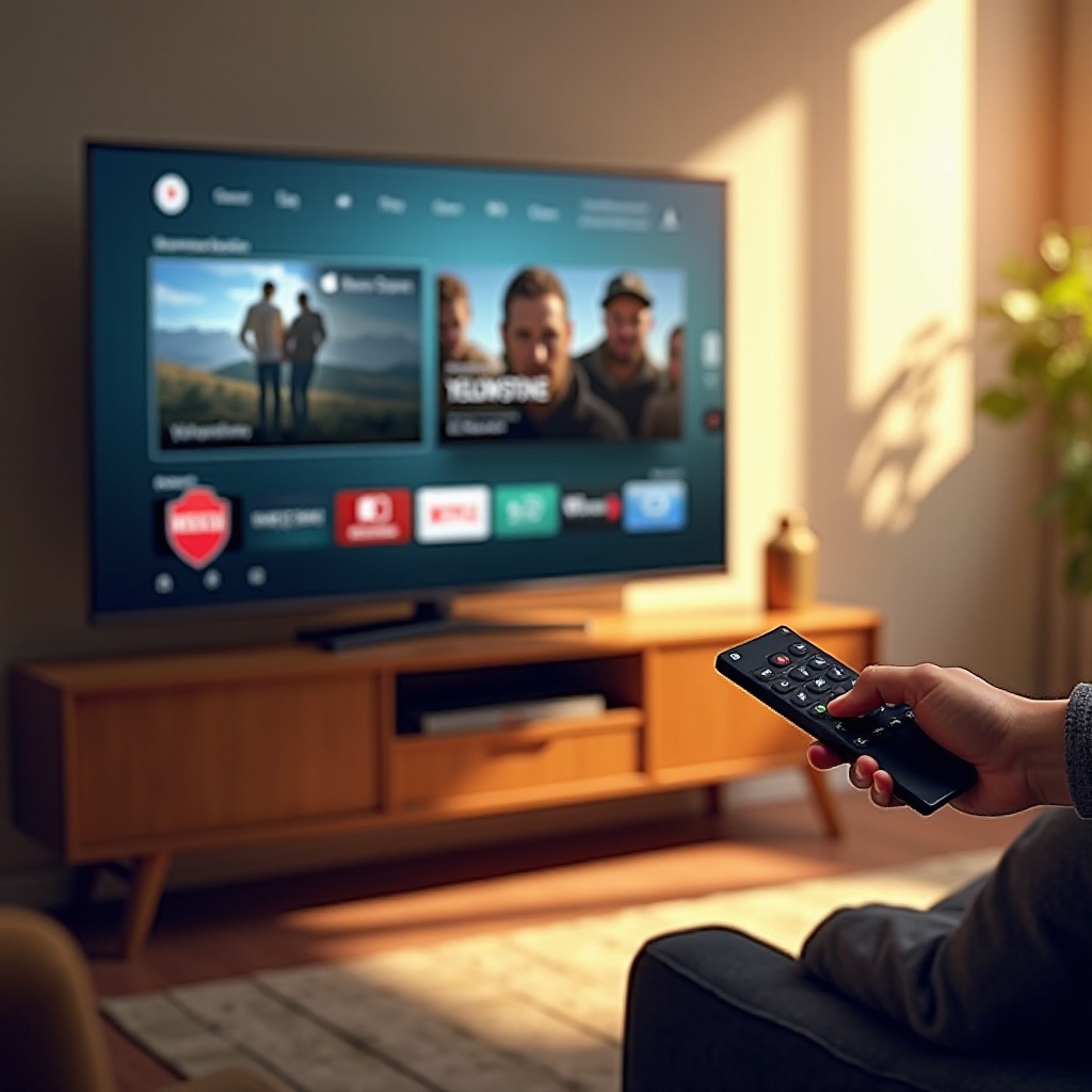 jak oglądać Yellowstone na smart TV
