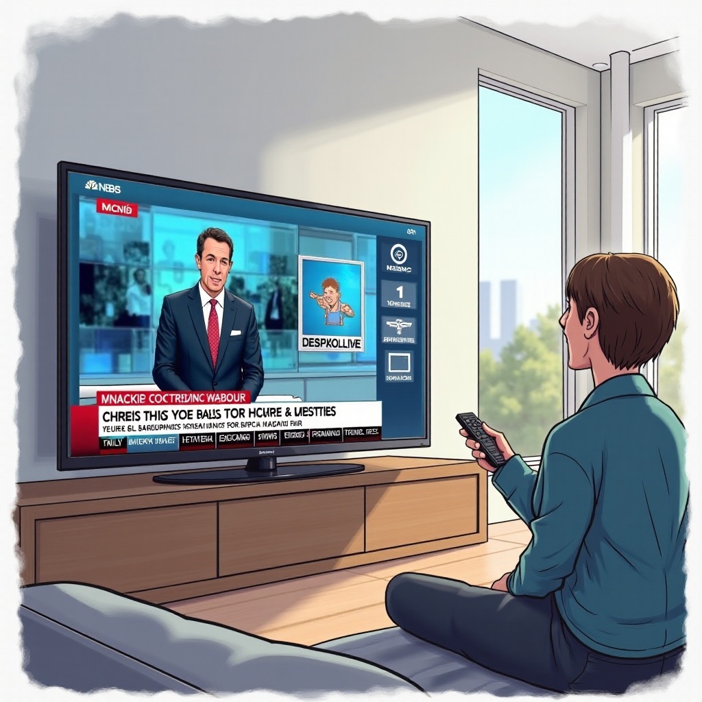 jak sledovat MSNBC na Samsung Smart TV