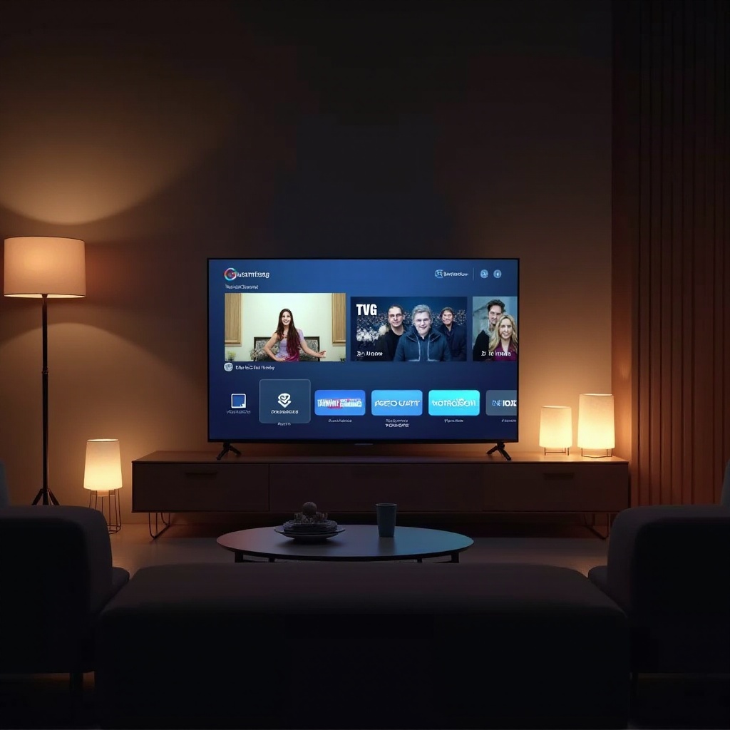jak sledovat TVG na Samsung Smart TV