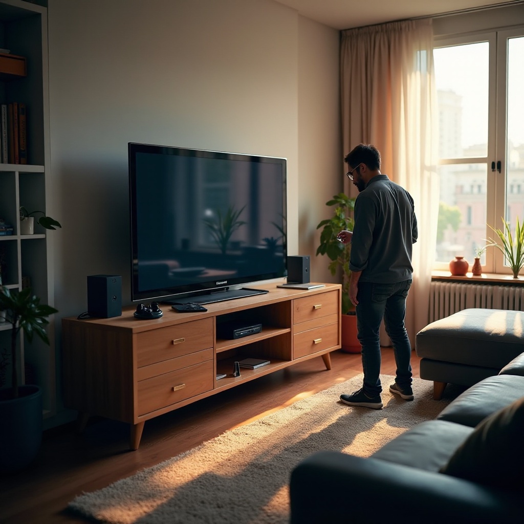 resetovat Panasonic TV