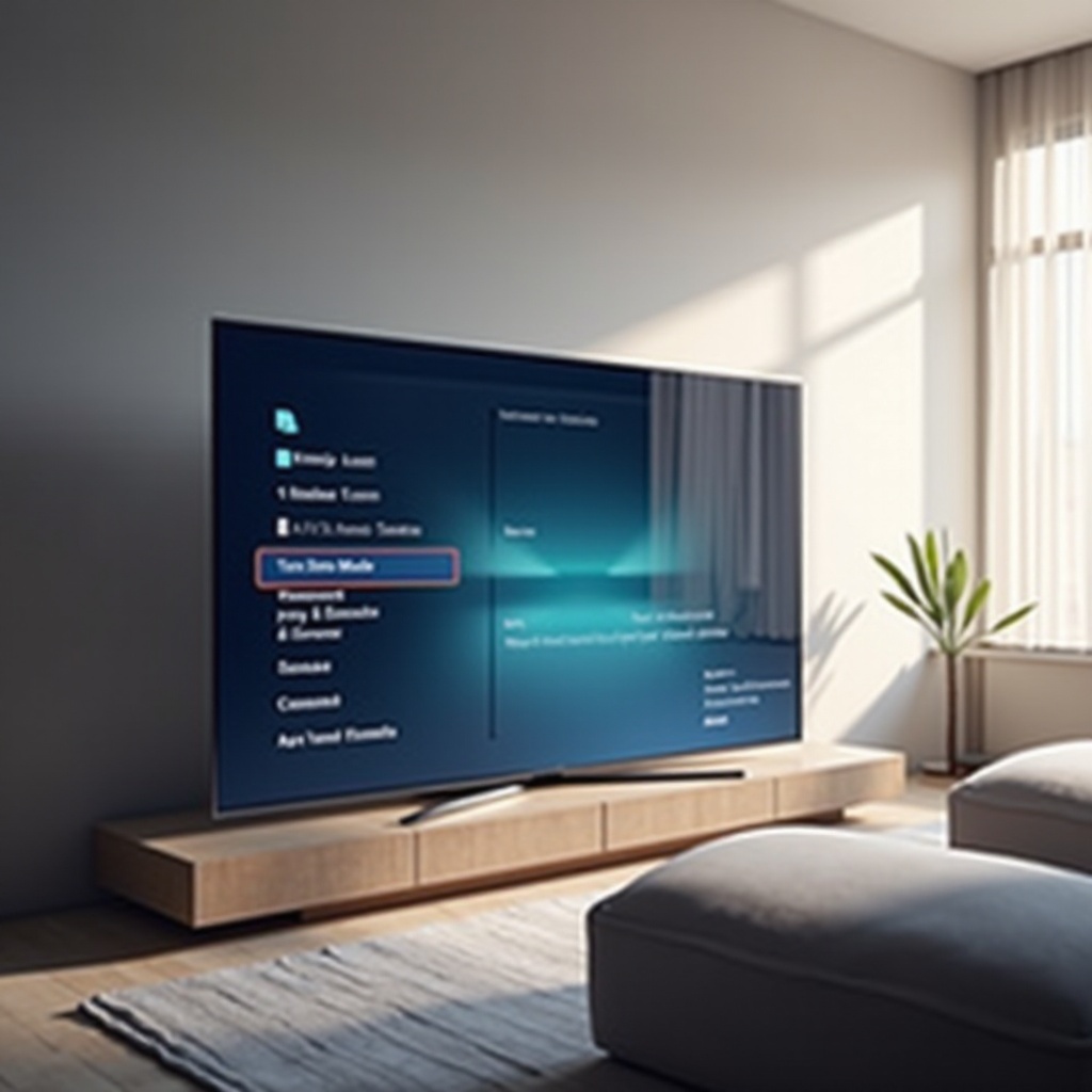 jak deaktivovat demo režim na Samsung TV
