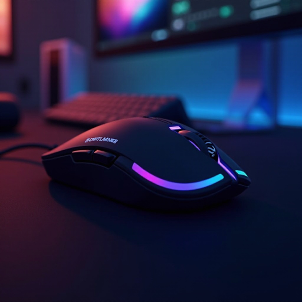 mysz do gier z baterią AA