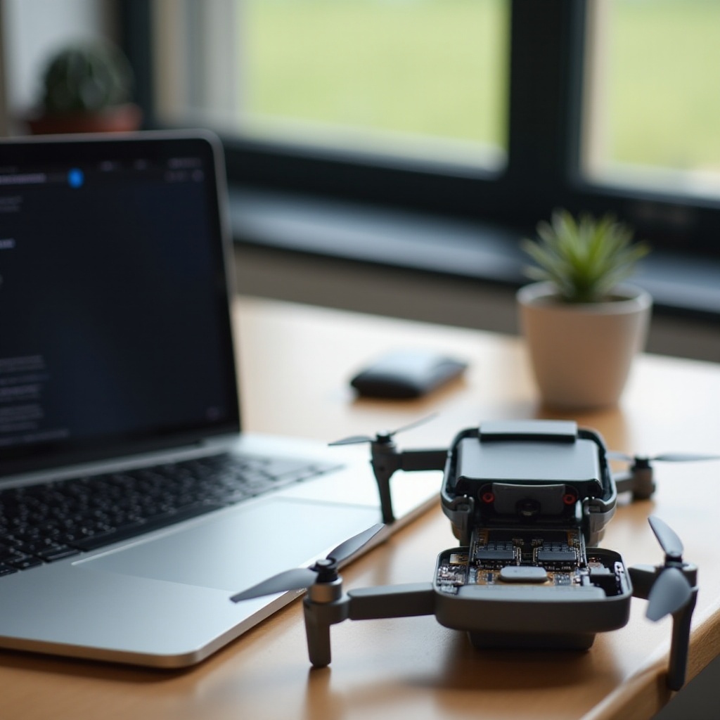 Повезивање унутрашње меморије из Mavic-а са MacBook Pro