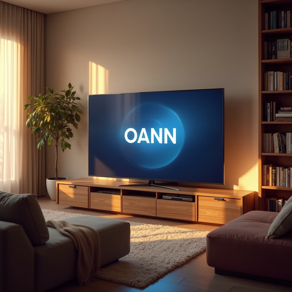 jak sledovat OANN na Samsung Smart TV
