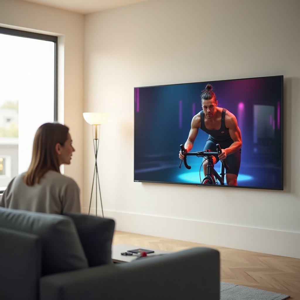 jak oglądać peloton na smart tv