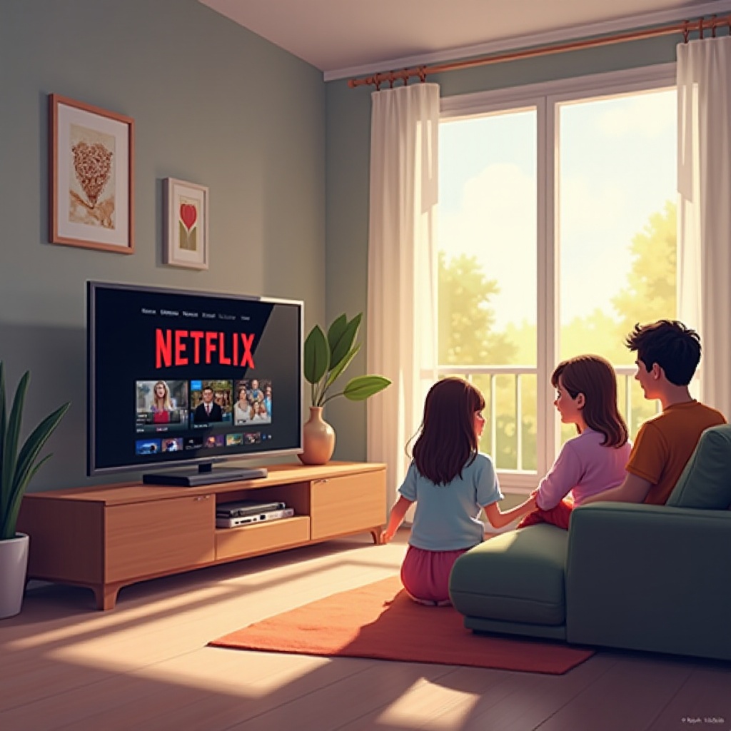 wie man Netflix auf einem Philips Smart-TV sieht