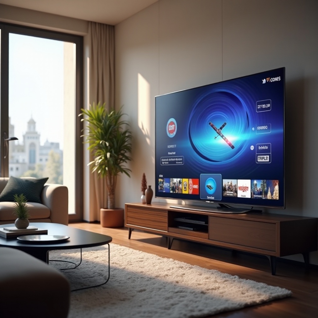 wie man Satellitenfernsehen auf einem Samsung Smart TV sieht