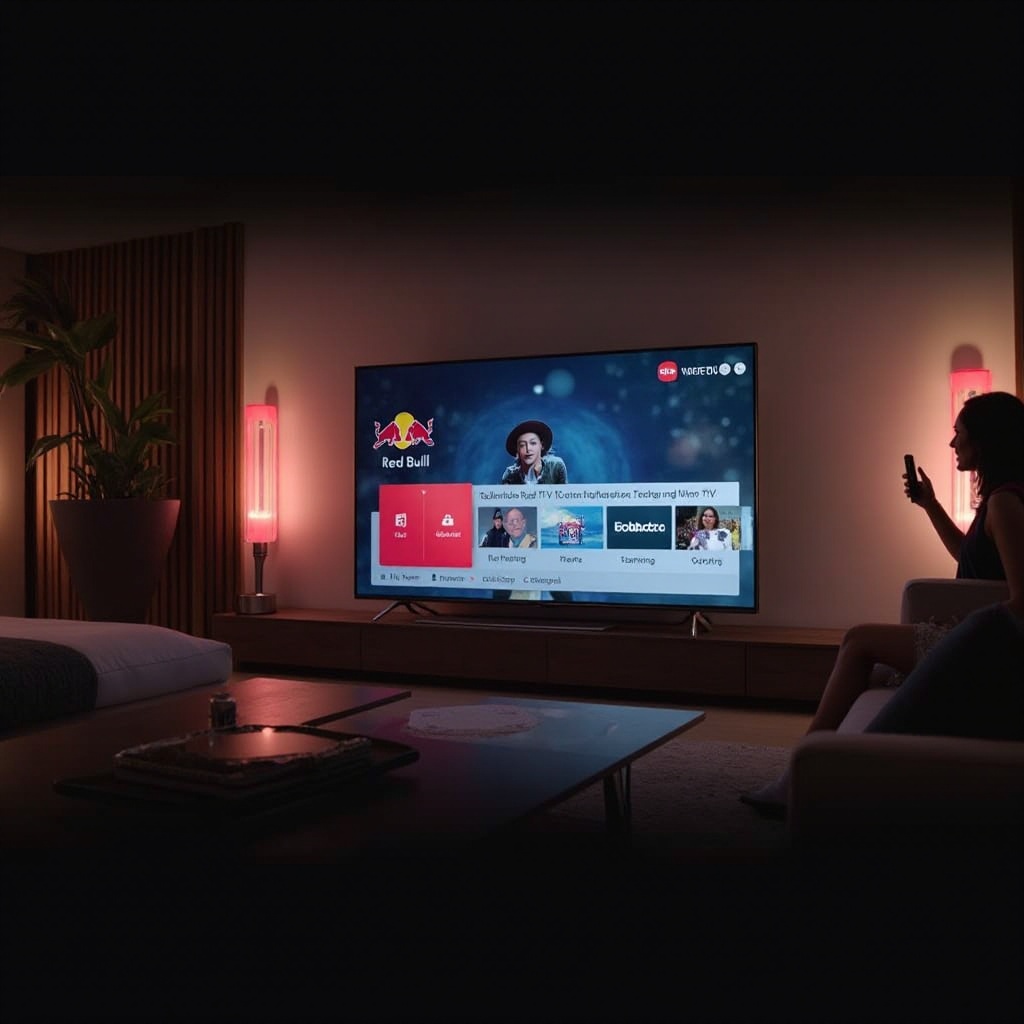 come guardare Red Bull TV su una smart TV
