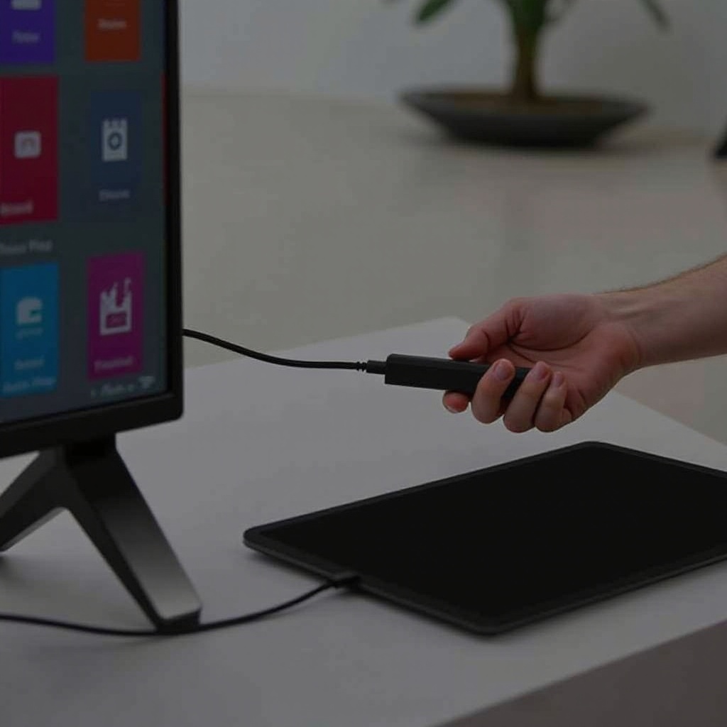 USB připojení LG TV
