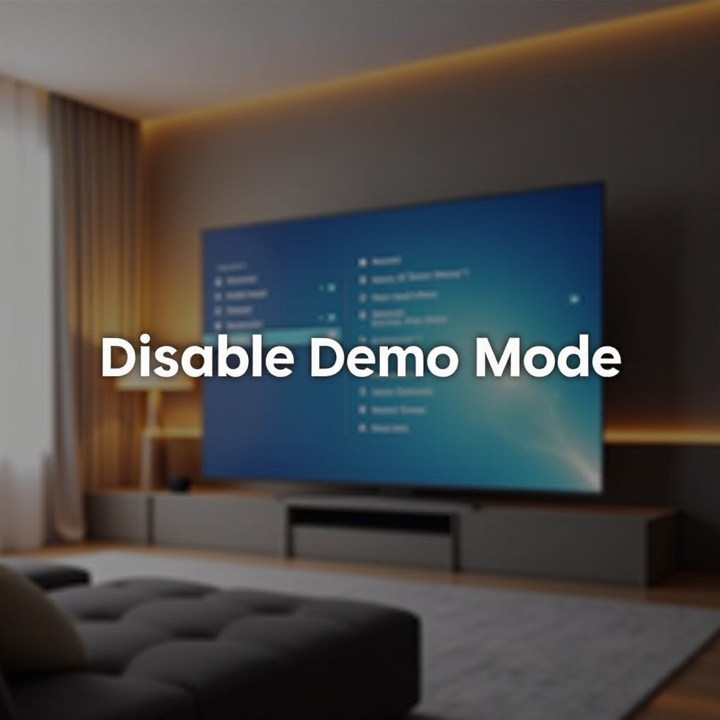 kako isključiti demo režim na Samsung televizoru