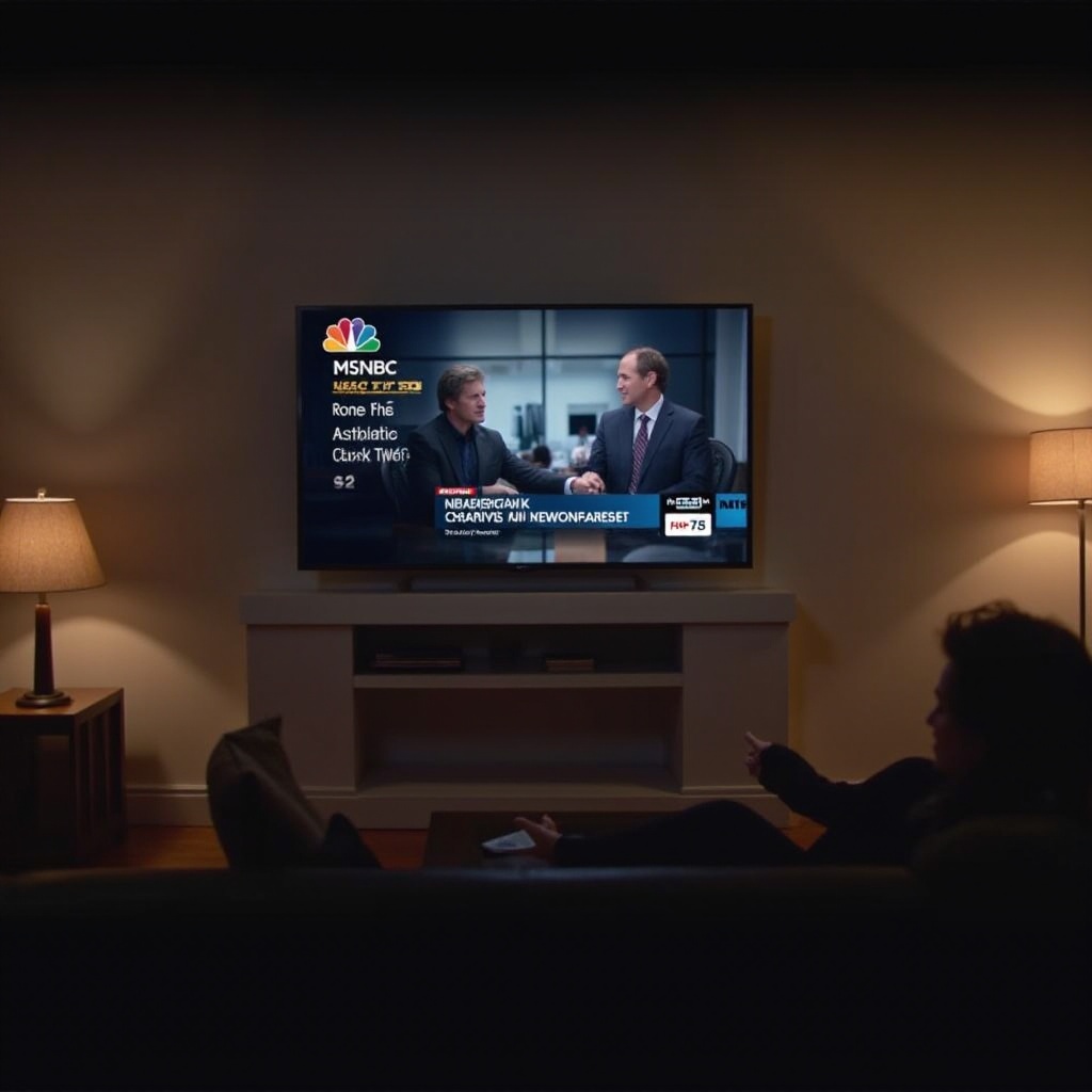 come guardare MSNBC su un televisore Samsung Smart