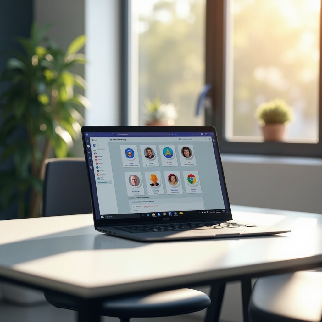 Apps für Chromebook, um meine Sachen in Teams einzufügen