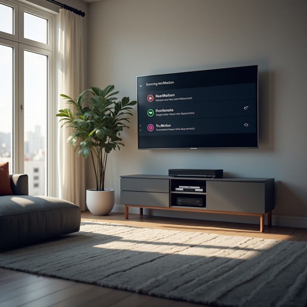 Hogyan lehet kikapcsolni a TruMotion-t egy LG TV-n?