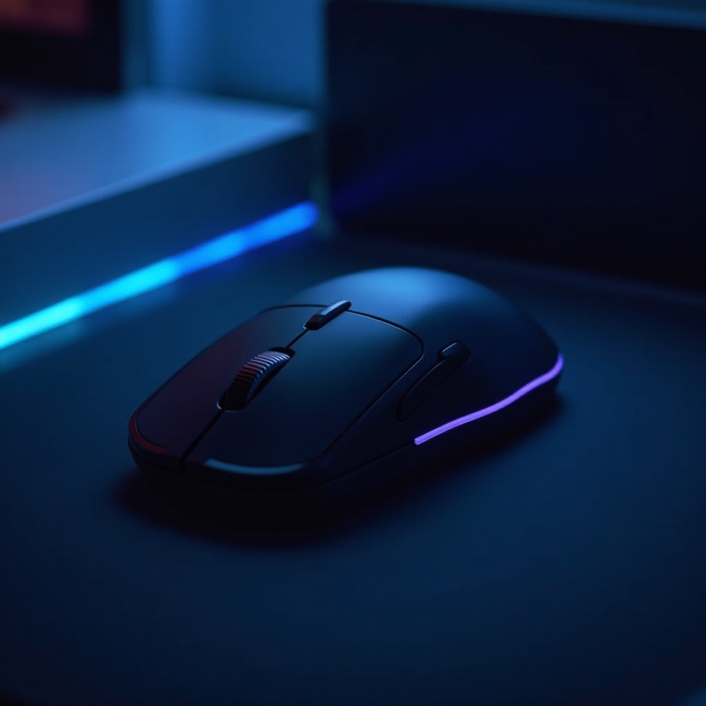mouse da gioco con batteria AA