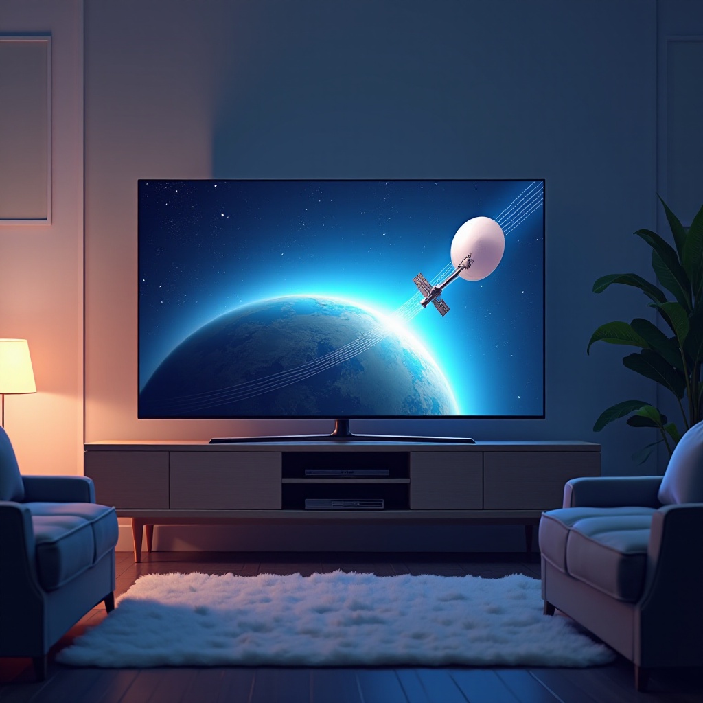 wie man Satellitenfernsehen auf einem Samsung Smart TV sieht