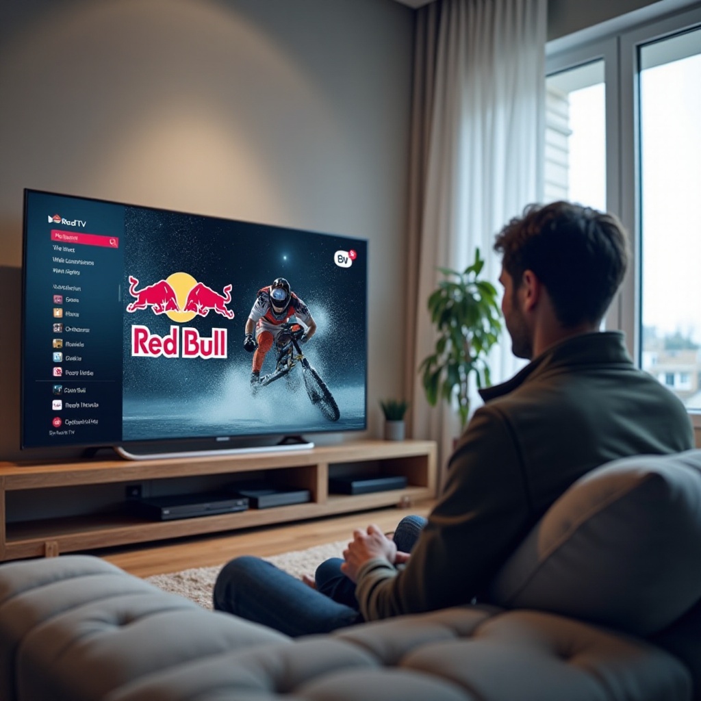 kako gledati red bull tv na smart tv