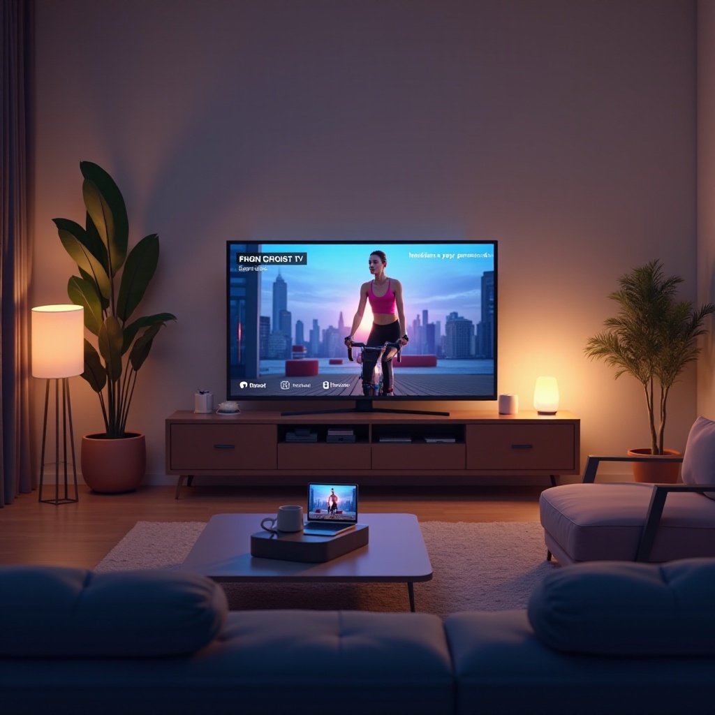 Come guardare Peloton su una smart TV