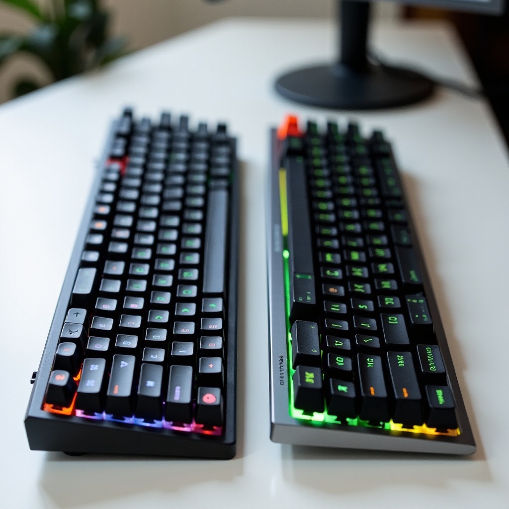 klawiatura corsair vs razer