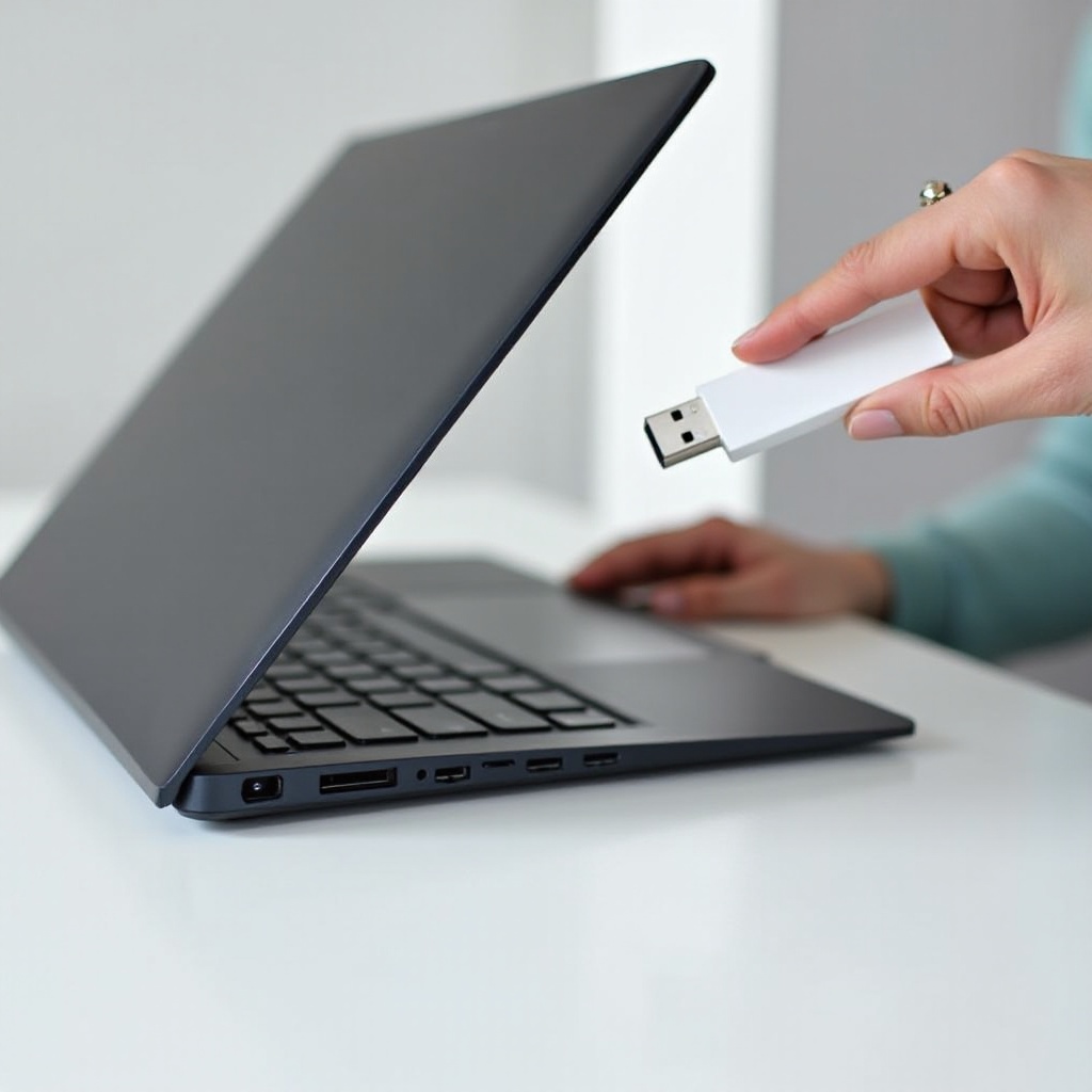 jak povolit bootování z USB na Chromebooku