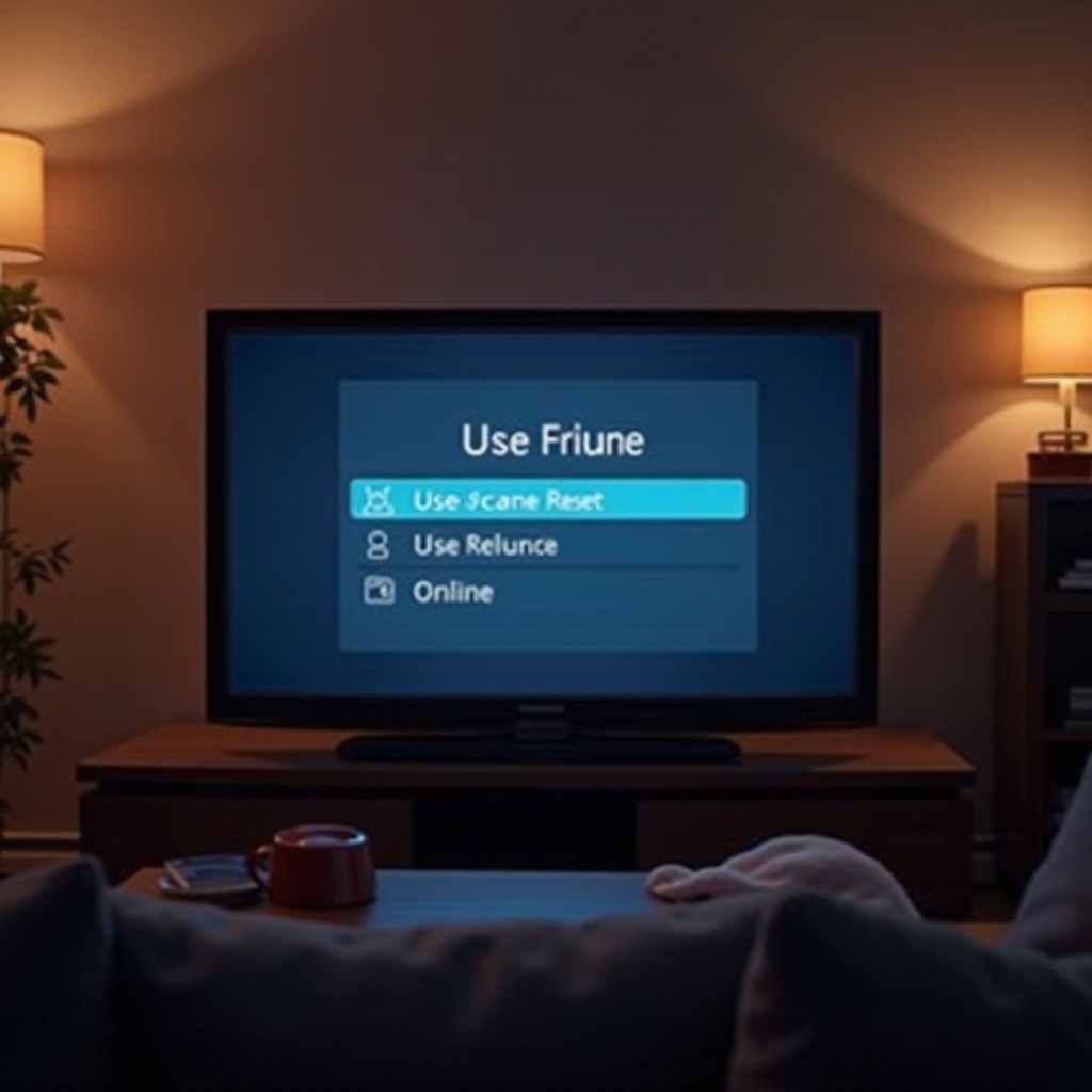 reimpostare la TV Panasonic