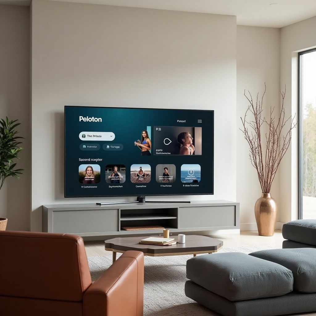 Come guardare Peloton su una smart TV