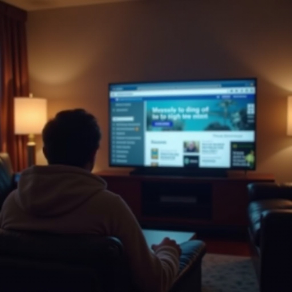 jak sledovat internet na Vizio Smart TV