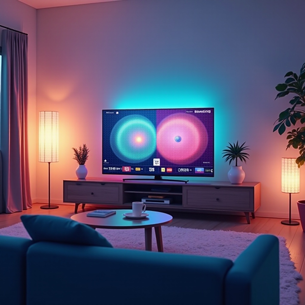 come guardare lo schermo diviso su Samsung Smart TV
