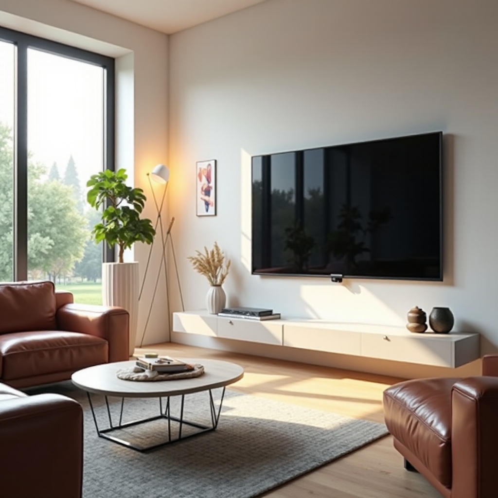 Abmessungen des Samsung 60 Zoll Fernsehers