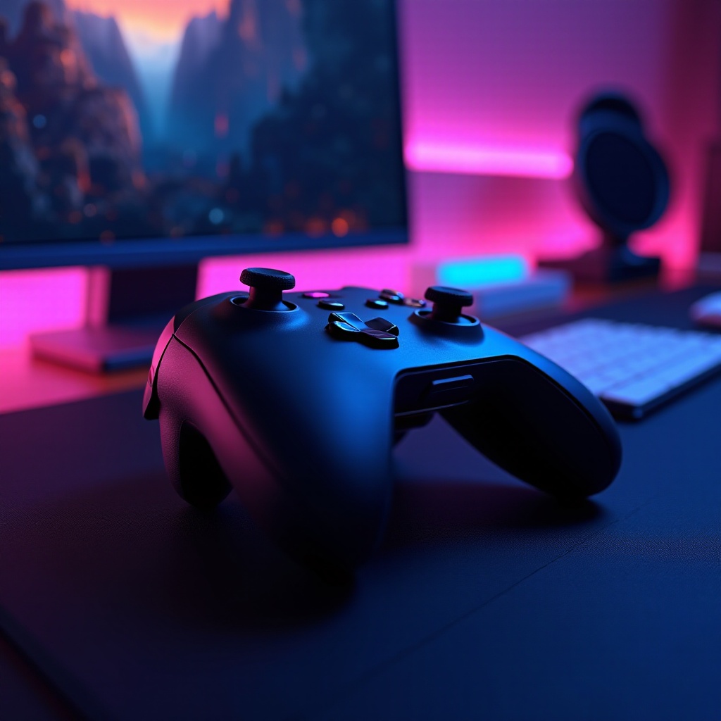PS5-Controller mit Xbox-Layout