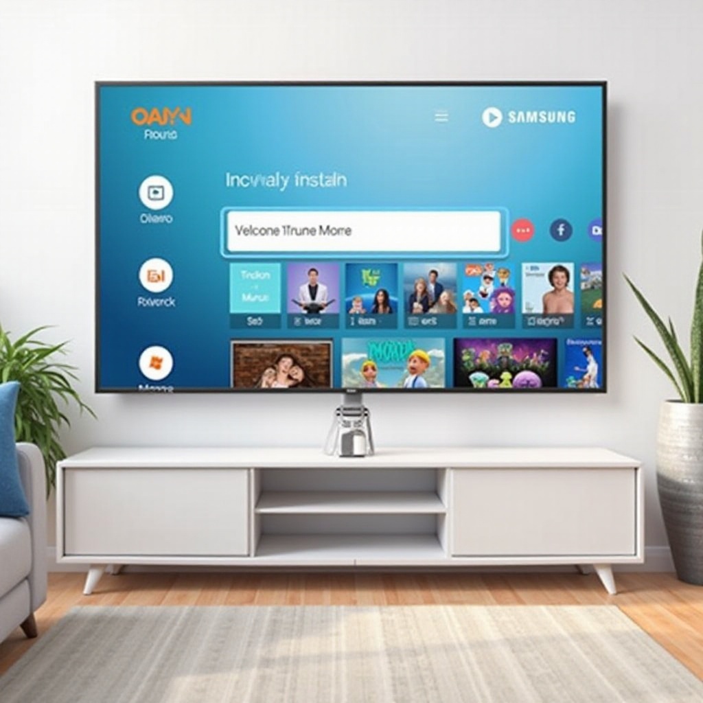 jak oglądać OANN na telewizorze Samsung Smart TV
