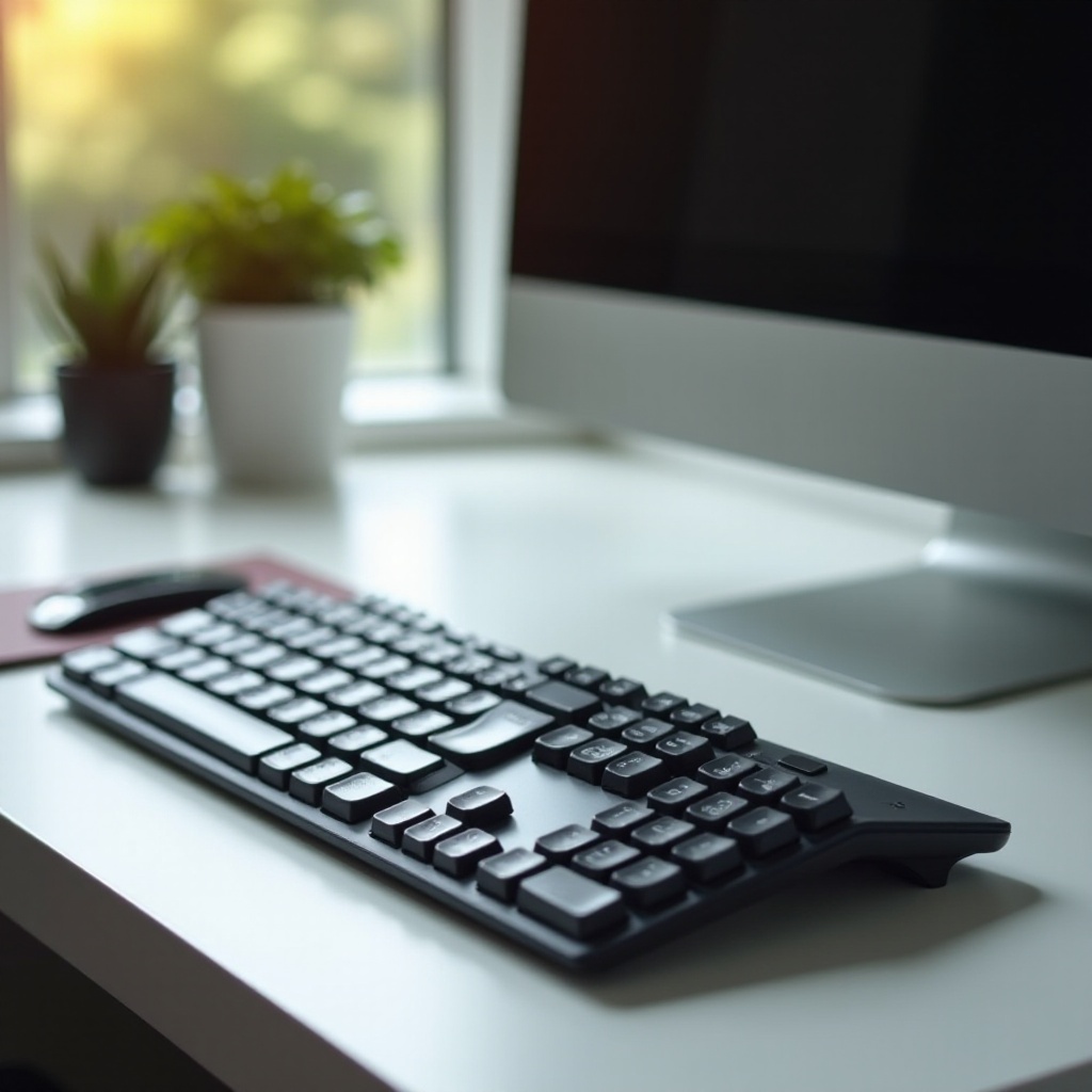 leise ergonomische Tastatur